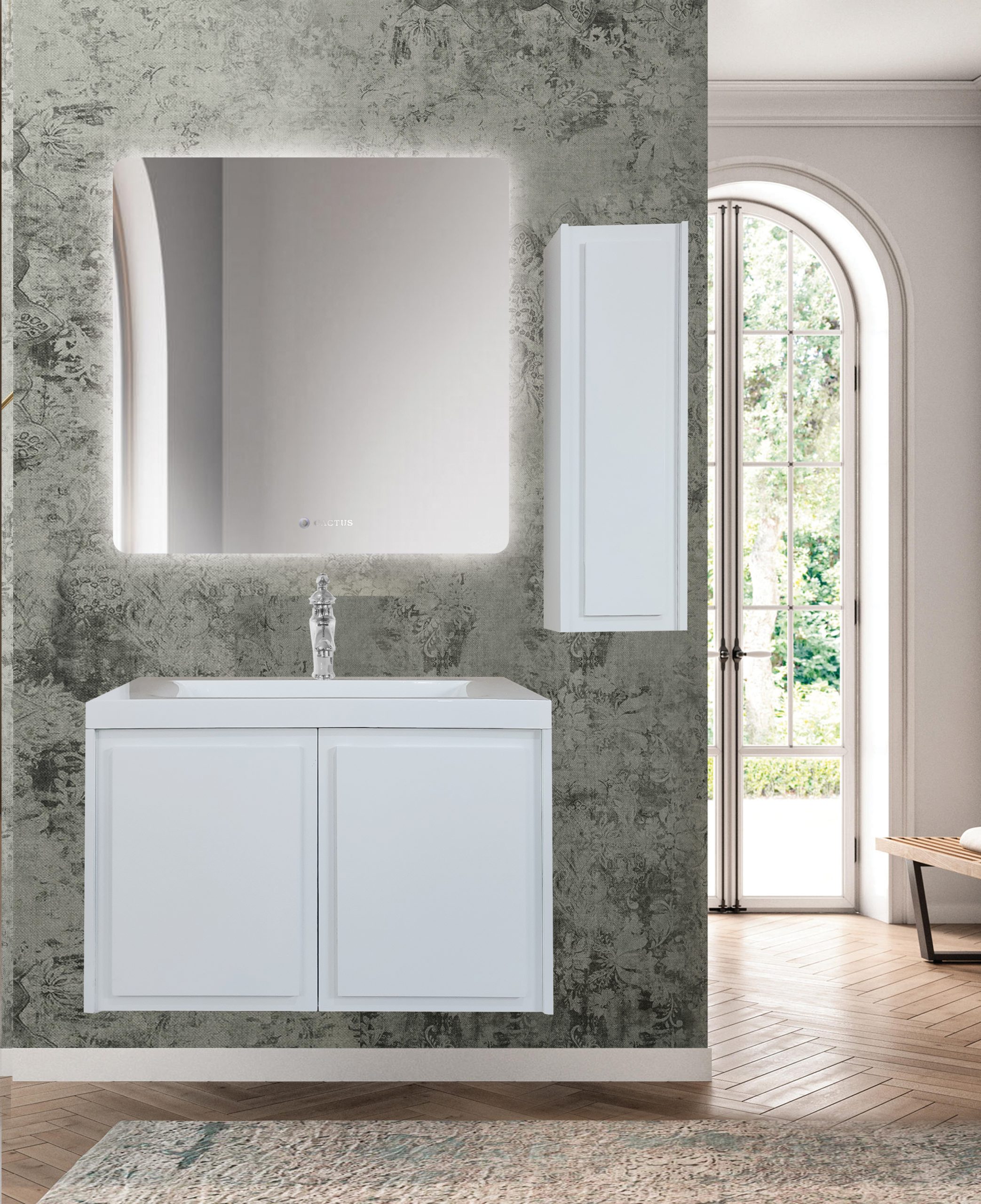 روشویی کابینتی کاکتوس مدل اقاقیا کد7010