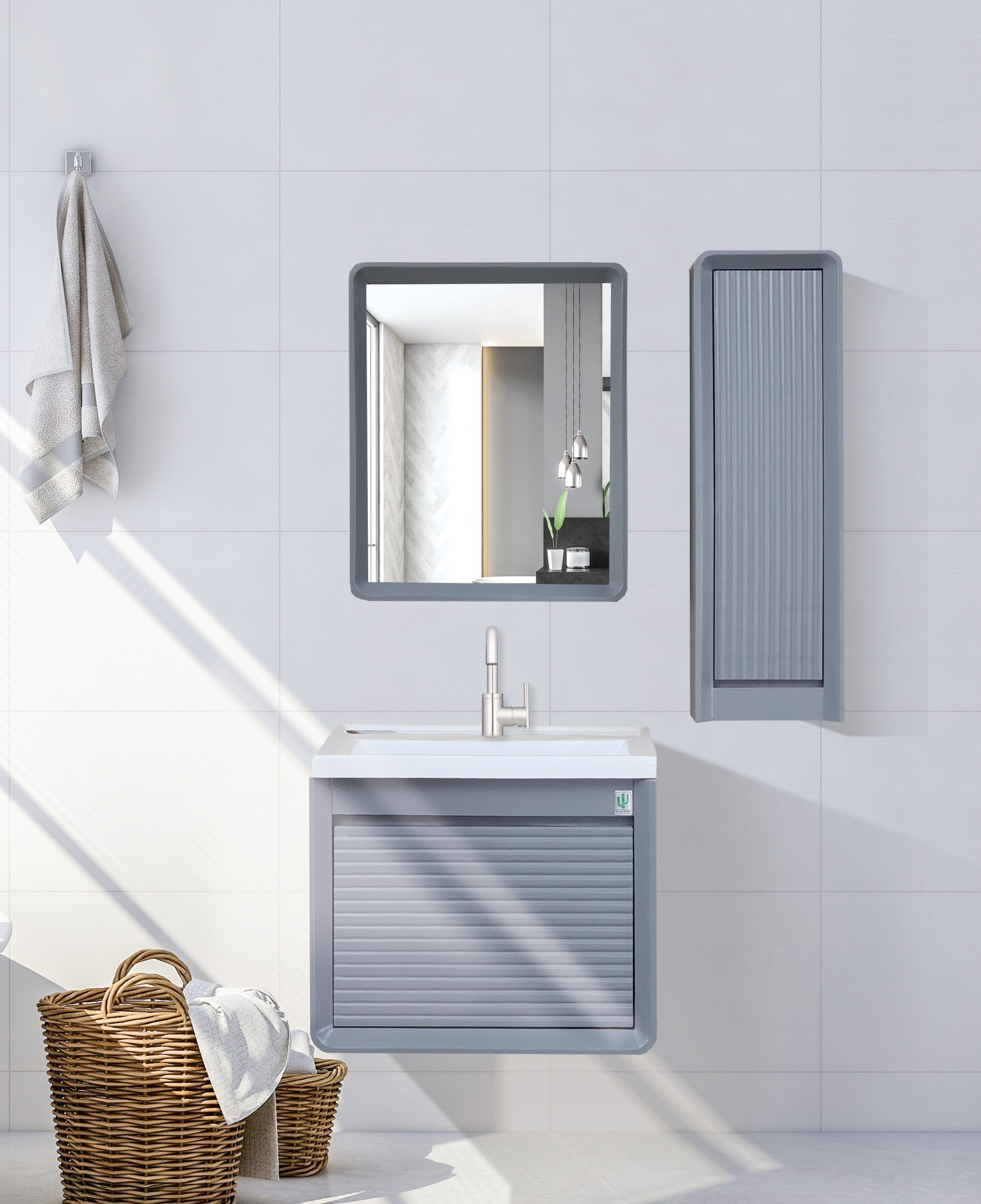 روشویی کابینتی کاکتوس مدل آمازون کد 7020